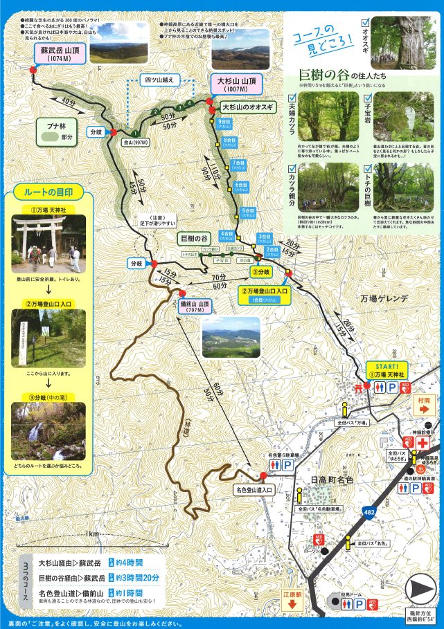 神秘の巨樹群 蘇武岳トレッキング 但馬の情報発信ポータルサイト 但馬情報特急